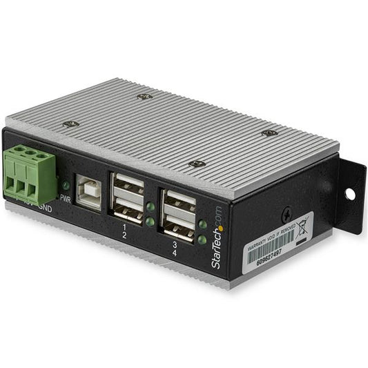 StarTech.com 4 Port Ind USB2 Hub ESD 350W Protection - NWT FM SOLUTIONS - YOUR CATERING WHOLESALER
