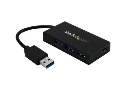 StarTech.com 4 Port USB 3.0 Hub 3x USB A and 1x USB C - NWT FM SOLUTIONS - YOUR CATERING WHOLESALER