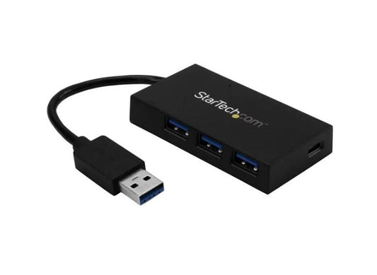 StarTech.com 4 Port USB 3.0 Hub 3x USB A and 1x USB C - NWT FM SOLUTIONS - YOUR CATERING WHOLESALER