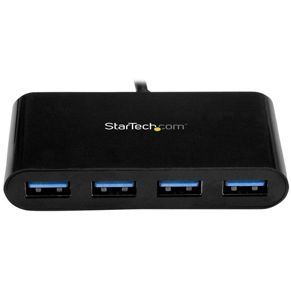 StarTech.com 4 Port USB 3.0 Hub USB C to 4x USB A