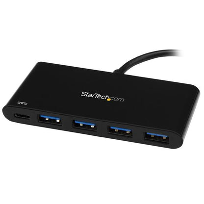 StarTech.com 4 Port USB C Hub with PD C to A USB 3.0