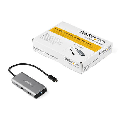 StarTech.com USB C 4 Port Hub USBC and USB A