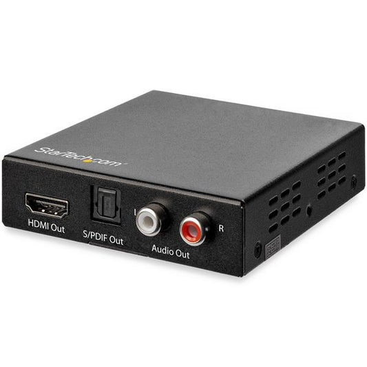 StarTech.com 4K HDMI Audio Extractor 4K 60Hz Support - NWT FM SOLUTIONS - YOUR CATERING WHOLESALER