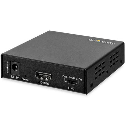 StarTech.com 4K HDMI Audio Extractor 4K 60Hz Support
