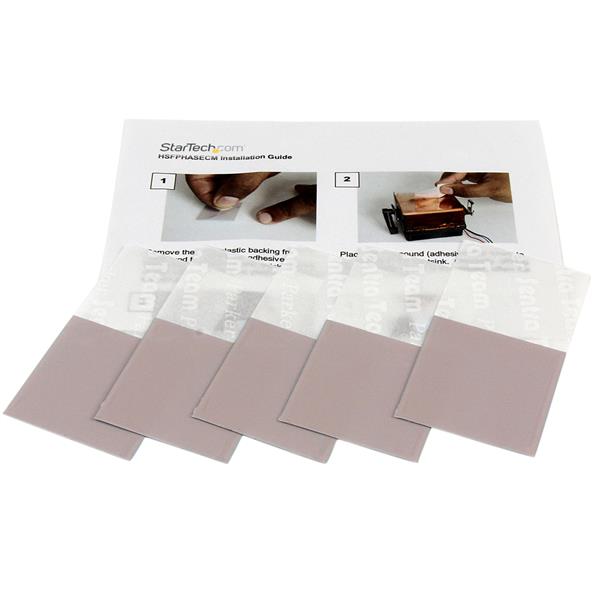 StarTech.com Heatsink Thermal Pads Pack of 5