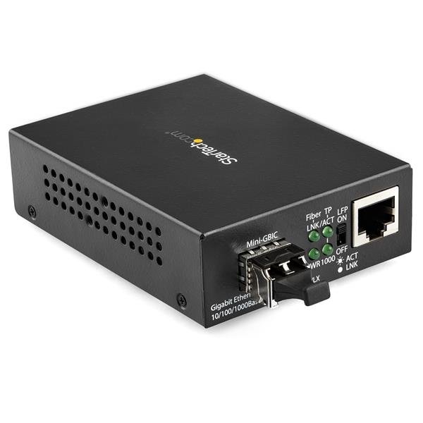 StarTech.com GbE Fiber Media Converter 850nm LC 550m