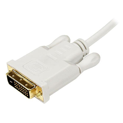 StarTech.com 10 ft Mini DP to DVI Adapter Cable White