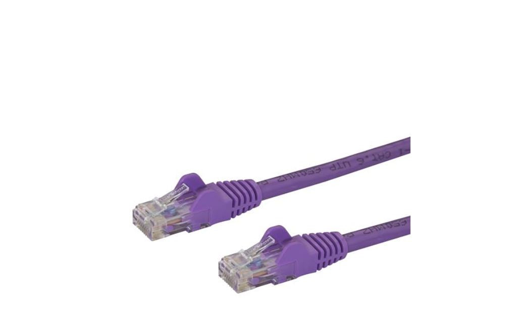 StarTech.com 100ft Purple Snagless Cat6 UTP Cable - NWT FM SOLUTIONS - YOUR CATERING WHOLESALER