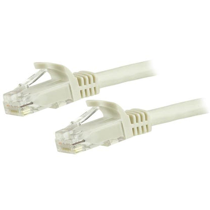 StarTech.com 3m White GB Snagless RJ45 UTP Cat6 Cable - NWT FM SOLUTIONS - YOUR CATERING WHOLESALER