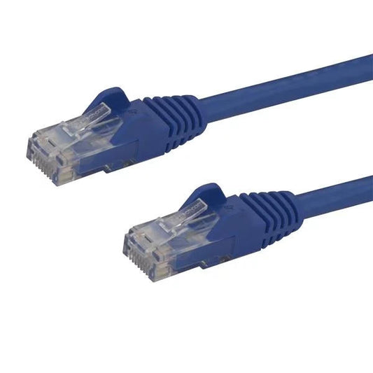 StarTech.com 0.5m Blue GB Snagless RJ45 UTP Cat6 Cord - NWT FM SOLUTIONS - YOUR CATERING WHOLESALER