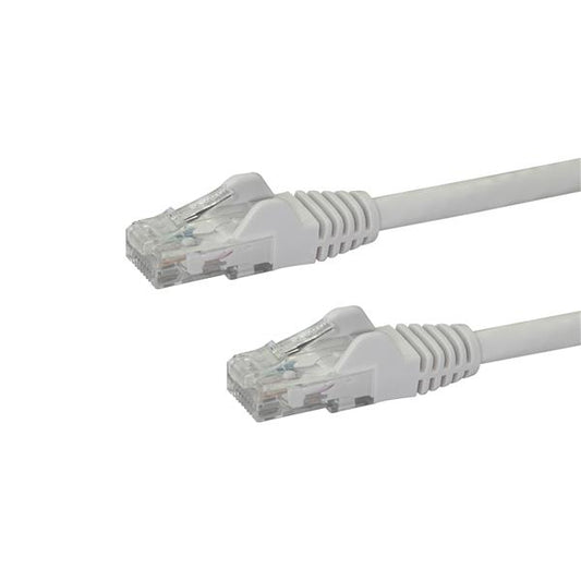 StarTech.com 0.5m White Snagless Cat6 Patch Cable - NWT FM SOLUTIONS - YOUR CATERING WHOLESALER