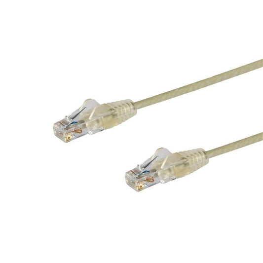 StarTech.com 3m Grey Slim CAT6 Patch Cable - NWT FM SOLUTIONS - YOUR CATERING WHOLESALER