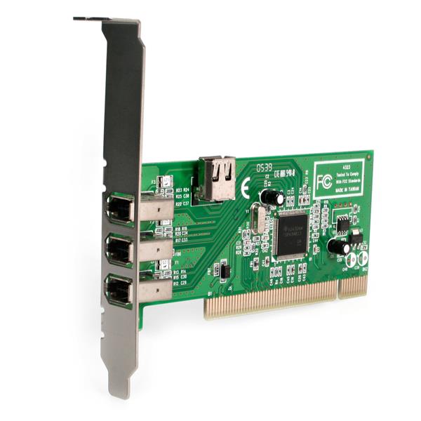 StarTech.com 4 Port PCI 1394a FireWire Adapter Card