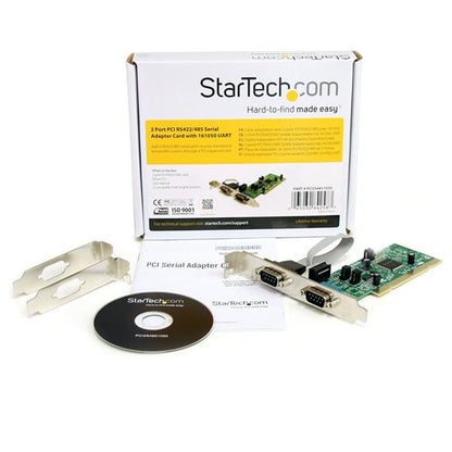 StarTech.com 2PT PCI RS422 485 Serial Card 161050UART