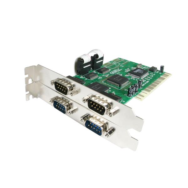 StarTech.com 4 Port PCI 16550 Serial Adapter Card - NWT FM SOLUTIONS - YOUR CATERING WHOLESALER