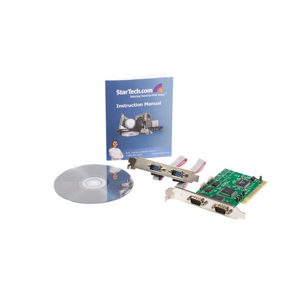 StarTech.com 4 Port PCI 16550 Serial Adapter Card