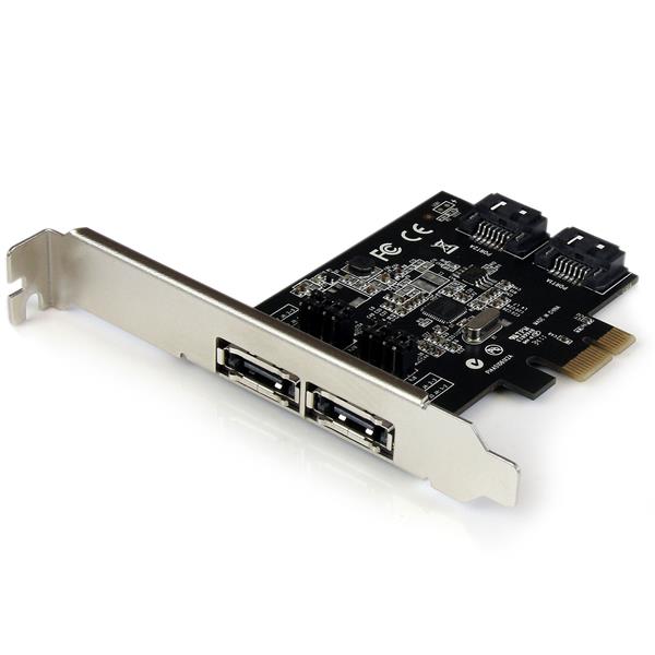 StarTech.com 2 Port PCIe SATA eSATA Controller Card - NWT FM SOLUTIONS - YOUR CATERING WHOLESALER