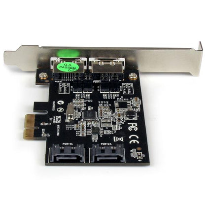 StarTech.com 2 Port PCIe SATA eSATA Controller Card