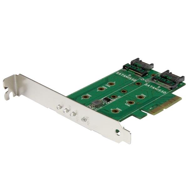 StarTech.com M.2 SSD Card 1x PCIe NVMe 2x SATA M.2 - NWT FM SOLUTIONS - YOUR CATERING WHOLESALER