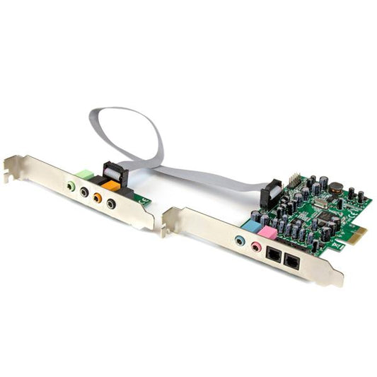 StarTech.com 7.1 PCIe Channel Sound Card 24bit 192KHz - NWT FM SOLUTIONS - YOUR CATERING WHOLESALER