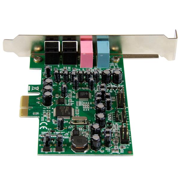 StarTech.com 7.1 PCIe Channel Sound Card 24bit 192KHz