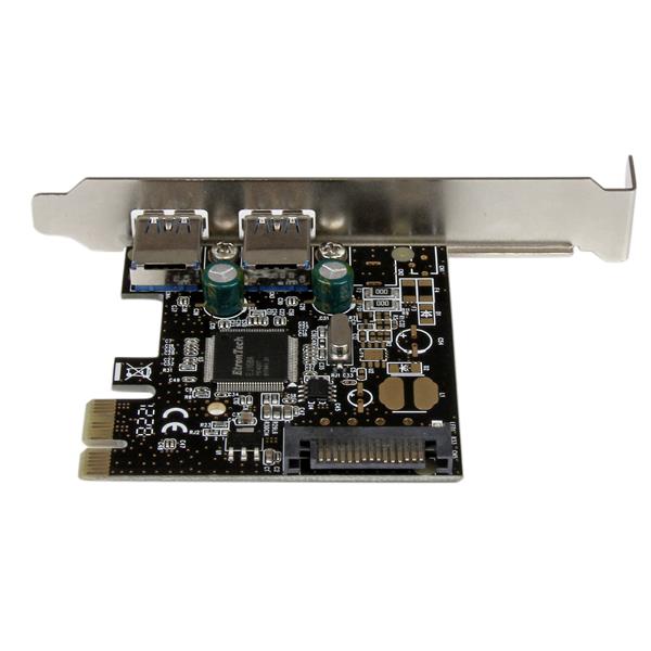 StarTech.com 2PT PCIe USB3 Controller Card SATA Power