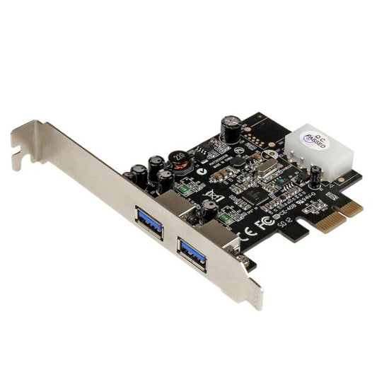 StarTech.com 2 Port PCIe USB3 Card Adapter UASP LP4 - NWT FM SOLUTIONS - YOUR CATERING WHOLESALER