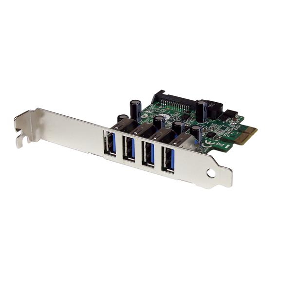 StarTech.com 4 Port PCIe USB 3.0 Controller Card UASP - NWT FM SOLUTIONS - YOUR CATERING WHOLESALER