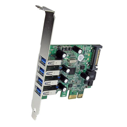 StarTech.com 4 Port PCIe USB 3.0 Controller Card UASP