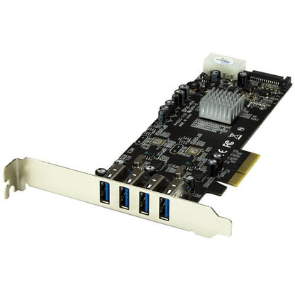 StarTech.com 4PT PCIe USB3 Card Adapter UASP SATA LP4 - NWT FM SOLUTIONS - YOUR CATERING WHOLESALER
