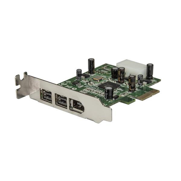 StarTech.com 3 Port 2b 1a LP 1394 PCIe FireWire Card - NWT FM SOLUTIONS - YOUR CATERING WHOLESALER