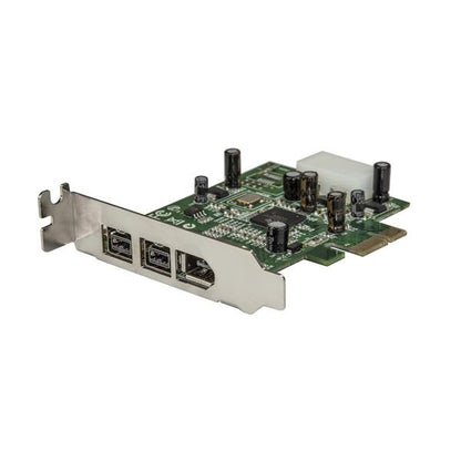 StarTech.com 3 Port 2b 1a LP 1394 PCIe FireWire Card - NWT FM SOLUTIONS - YOUR CATERING WHOLESALER