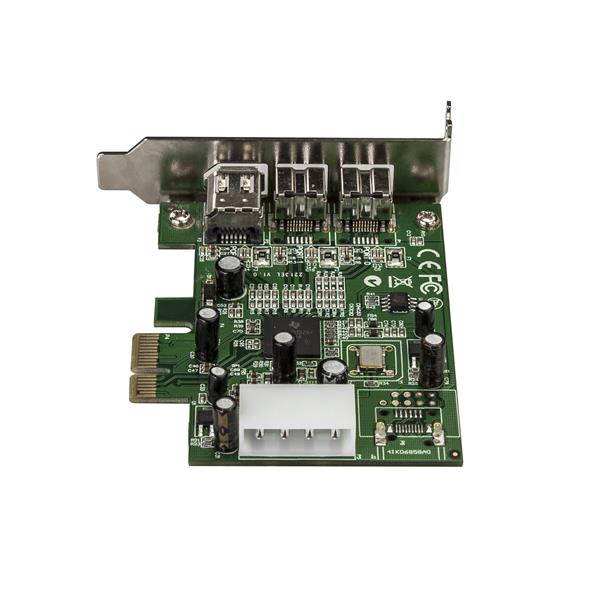 StarTech.com 3 Port 2b 1a LP 1394 PCIe FireWire Card