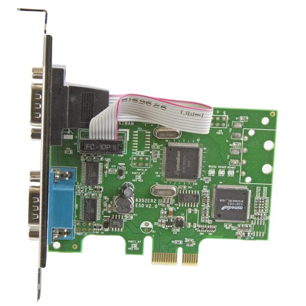 StarTech.com 2PT PCIe Serial Card with 16C1050 UART