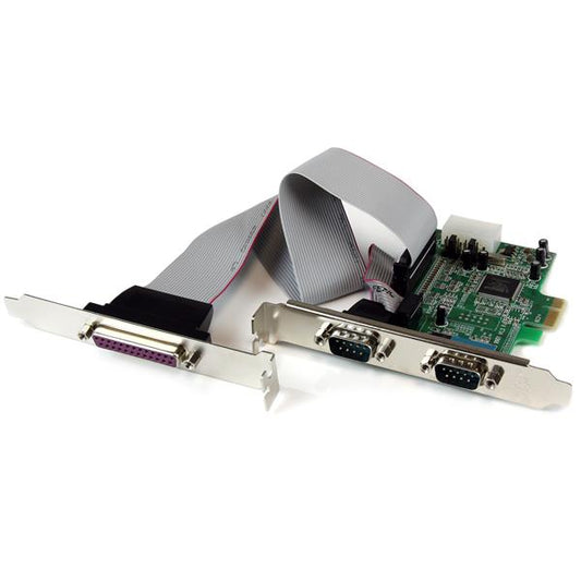 StarTech.com 2S1P PCIe Parallel Serial Combo Card - NWT FM SOLUTIONS - YOUR CATERING WHOLESALER