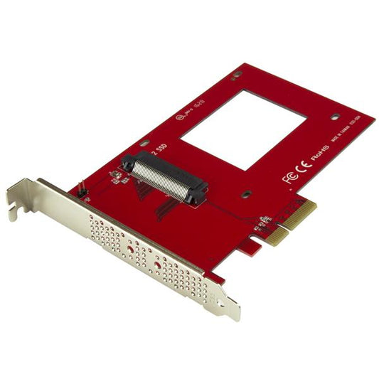 StarTech.com U.2 to PCIe Adapter 2.5 U.2 NVMe SSD - NWT FM SOLUTIONS - YOUR CATERING WHOLESALER
