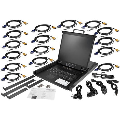 StarTech.com KVM Console for Server Rack 19in 16 Port