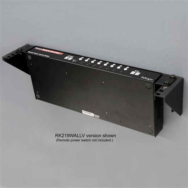 StarTech.com 2U 19in Vertical Wall Mount Rack Bracket