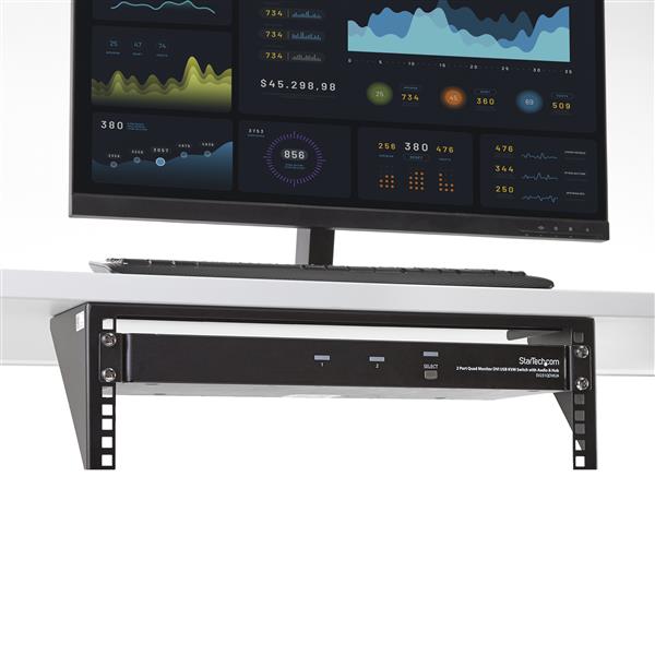 StarTech.com 3U 19in Vertical Wall Mount Rack Bracket