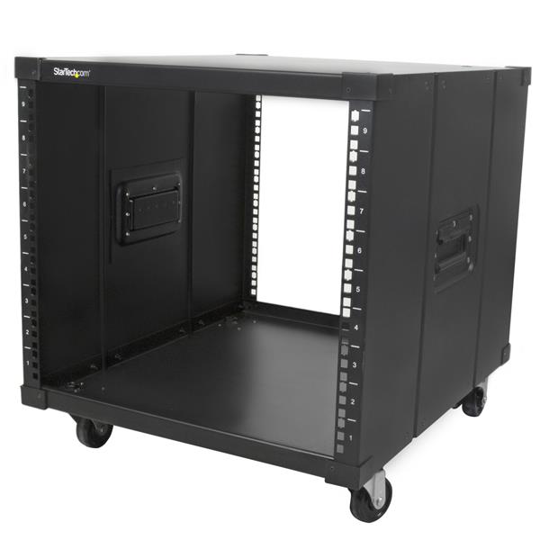 StarTech.com 9U Portable Server Rack with Handles - NWT FM SOLUTIONS - YOUR CATERING WHOLESALER
