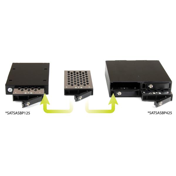 StarTech.com Rack Backplane for 2.5in SATA SAS Drive