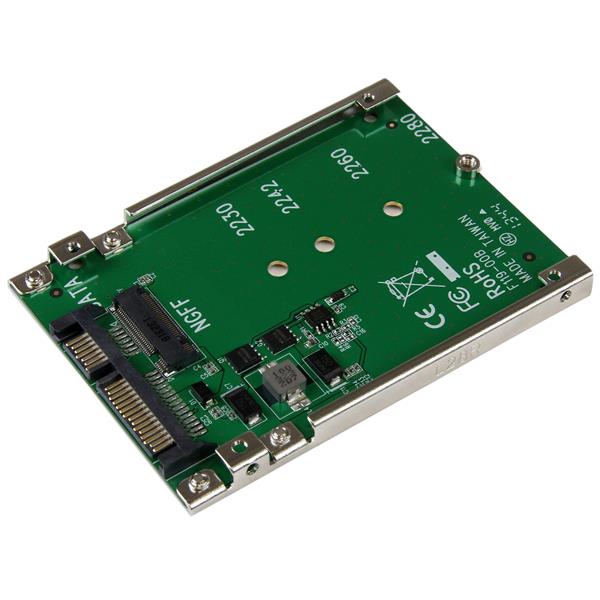 StarTech.com M.2 NGFF SSD to 2.5in SATA Adapter - NWT FM SOLUTIONS - YOUR CATERING WHOLESALER