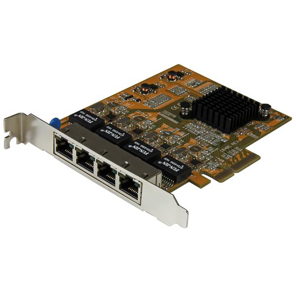 StarTech.com 4 Port PCIe Gigabit Network Adapter Card - NWT FM SOLUTIONS - YOUR CATERING WHOLESALER