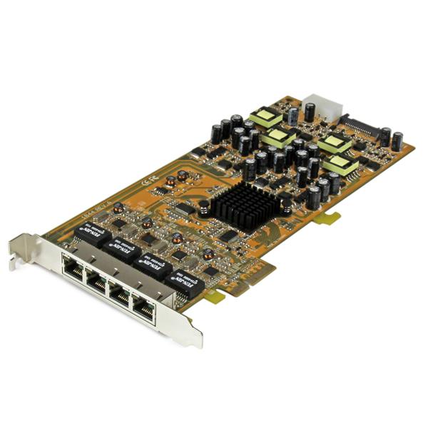 StarTech.com 4 Port Gigabit PoE PCIe NIC - NWT FM SOLUTIONS - YOUR CATERING WHOLESALER