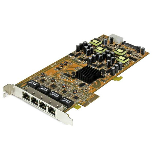 StarTech.com 4 Port Gigabit PoE PCIe NIC - NWT FM SOLUTIONS - YOUR CATERING WHOLESALER