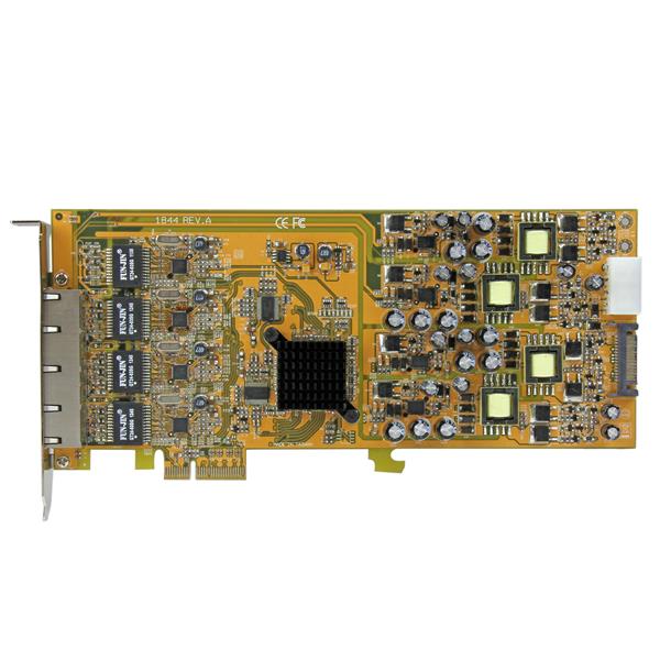StarTech.com 4 Port Gigabit PoE PCIe NIC