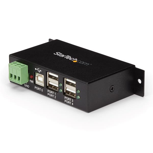 StarTech.com Mountable 4 Port Rugged Ind USB Hub ESD - NWT FM SOLUTIONS - YOUR CATERING WHOLESALER
