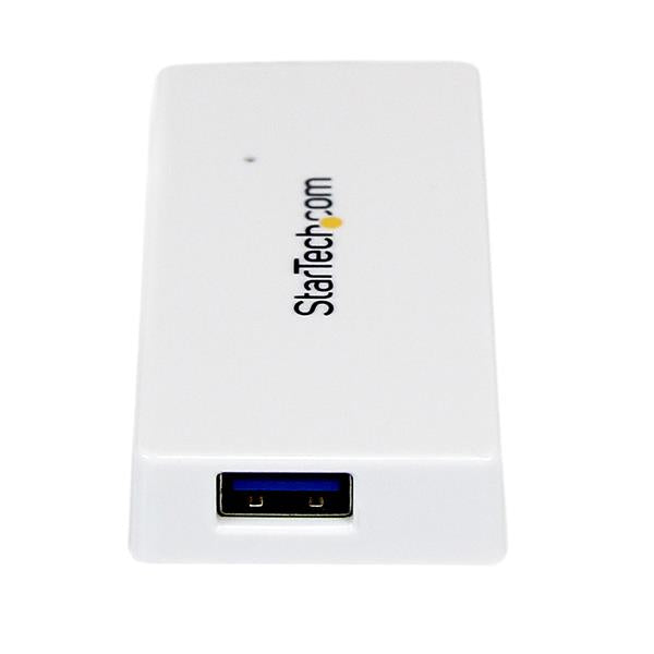 StarTech.com 4 Port SuperSpeed Mini USB 3.0 Hub White