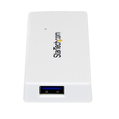 StarTech.com 4 Port SuperSpeed Mini USB 3.0 Hub White