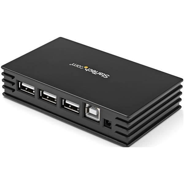 StarTech.com 7 Port Black USB 2.0 Hub